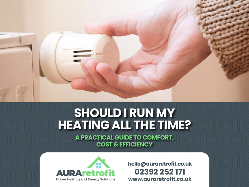 Should you leave your heating on all the time?