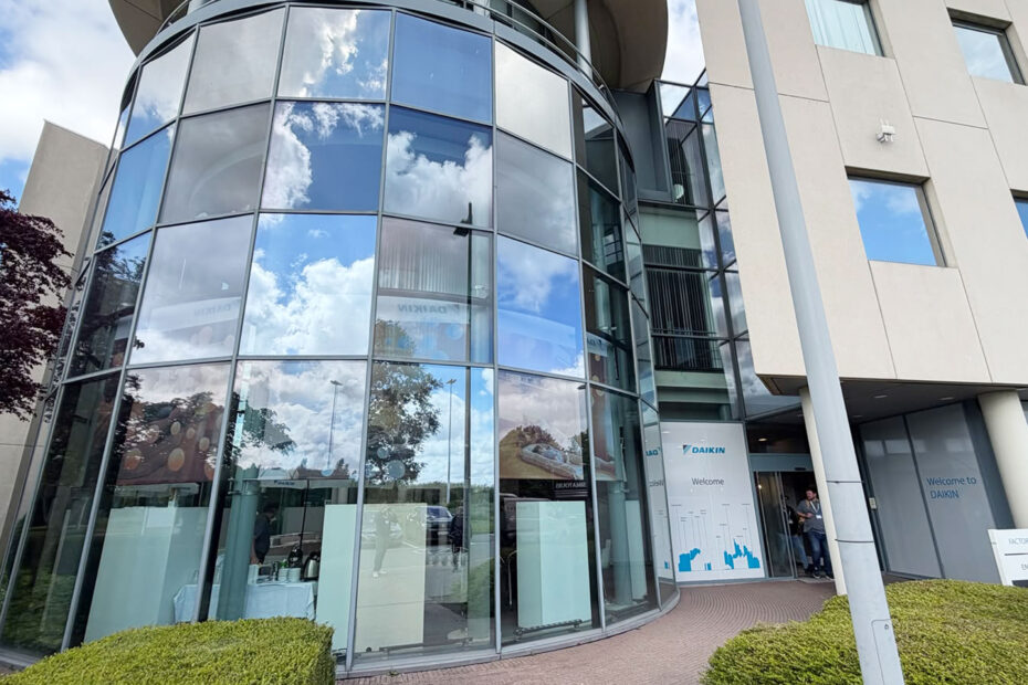 Daikin Europe visit by Aura Retrofit