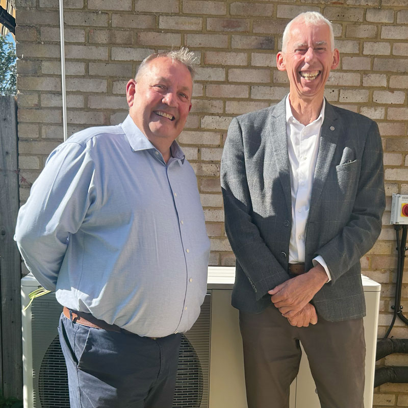 John Milne, MP for Horsham, West Sussex, meets with Aura Retrofit